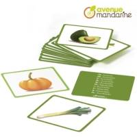 Imagier, Légumes - Multicolore - AVENUE MANDARINE