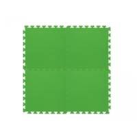 Tapis puzzle vert 50x50cm - 4 pièces