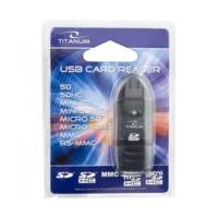 Lecteur de Cartes TA101K SDHC USB 2.0 Noir