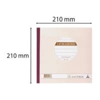 Manifold autocopiant 210X210 Livraisons 50 tripli - Avoine - LE DAUPHIN