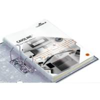 Sachet 10 Bandes perforées autocollantes Filefix A4 transparentes