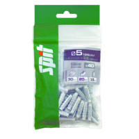 Cheville nylon D8x40mm avec vis tête fraisée D5x50mm - Gedimat - SPIT
