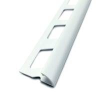 Quart de rond ouvert PVC blanc ép.10mm - Gedimat - DINAC