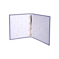 Classeur 4 anneaux 30mm balacron rembordé PP Dos de 40 mm coloris aléatoire