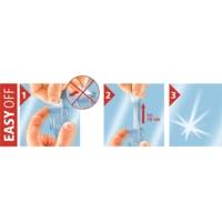 Etui 5 crochets + 8 languettes Powerstrips Transparent Max 0,2 kg