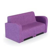 Canapé RUBY 2 places avec accoudoirs – ArtProg