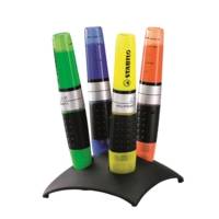 Set de 4 Surligneurs LUMINATOR Niveau Visible Pointe Biseautée - STABILO
