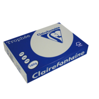 Ramette 250 Feuilles Papier 160g A4 210x297 mm Certifié FSC GRIS ACIER - Clairefontaine