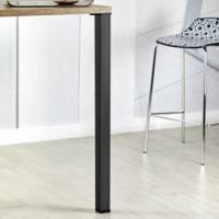 Pied de table acier PIED CARRE haut.71 cm - Gedimat - MSA France