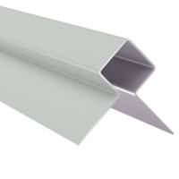 Profilé d'angle extérieur alu sable clair - Gedimat - JAMES HARDIE