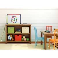 Tableau Mural Blanc pour enfants 25 x 35 cm Cadre Plastique Multicolore