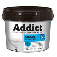 Peinture façade acrylique ADDICT ton pierre - Gedimat - RECA