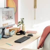 Pack Clavier - Souris MK220 Sans Fil 2.4GHZ AZERTY FR