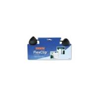 Porte-copies Flex Clip avec bras flexible Noir