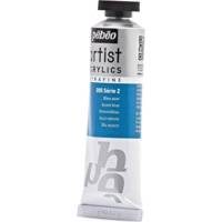 Tube 37 ml Peinture Artist Acrylics Extra fine BLEU AZUR - PÉBÉO
