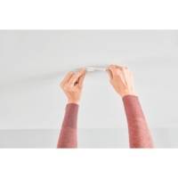 Crochet Fixation Plafond Adhésif Powerstrips Papier Peint et Plâtre 0,5 kg