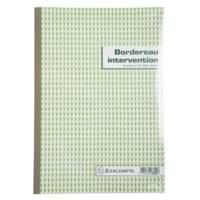Manifolds Rapports d'intervention 29,7x21cm - 50 feuillets autocopiants - Blanc - EXACOMPTA