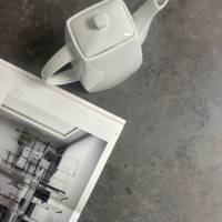 Table pied noir 70x70cm caldeira - intérieur - RestooTab