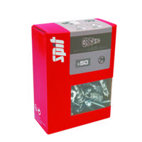 Cheville autoforeuse Zamak+vis TR D4.5x35mm - Gedimat - SPIT