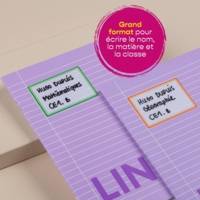 Sachet de 16 étiquettes ultra résistantes tendance Avery