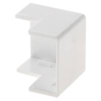 Raccord d'angle de mur extérieur blanc pour moulure 20x10mm - Gedimat - ZENITECH