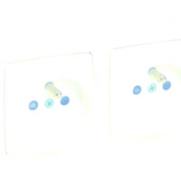 Double prise de courant horizontale ou verticale avec terre ASL blanc - Gedimat - LEGRAND