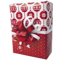 Rouleau papier cadeau ALLIANCE L70 cm x 50 m Pois rouges - CLAIREFONTAINE