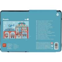 Puzzle "Caserne de pompiers", 24 pièces