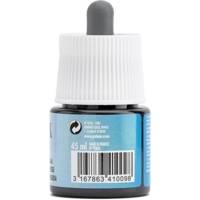 Flacon 45ml Encre COLOREX Aquarelle BLEU TURQUOISE