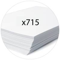 Classeur à levier polypropylène dos de 75mm - Noir