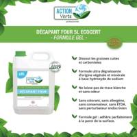 Bidon 5 l Gel Décapant Dégraissant Four Ecocert