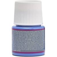 Flacon 45ml Peinture Deco Acrylique Brillante BLEU MOYEN - PÉBÉO