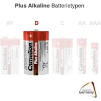 Pack 2 piles Plus Alcaline LR20 D 21000mA