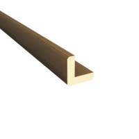 Cornière d'angle épicéa pour bardage ESSENTIEL - 45 x 45 mm L.3 m - Gedimat