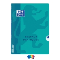 Cahier TP OPENFLEX  24x32 cm 40 p Seyès 90g + 40 p unies 120g coloris aléatoire