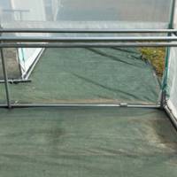 Support cagettes fruits et légumes pour serre - Kit de départ 1,5m - Serres Tonneau