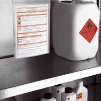 Pqt de 10 Etuis à suspendre format A6 Polypro avec Rabat