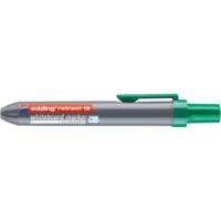 Marqueur Tableau Blancs Retract 12 Rétractable Vert Pointe Ronde 1,5-3 mm - EDDING