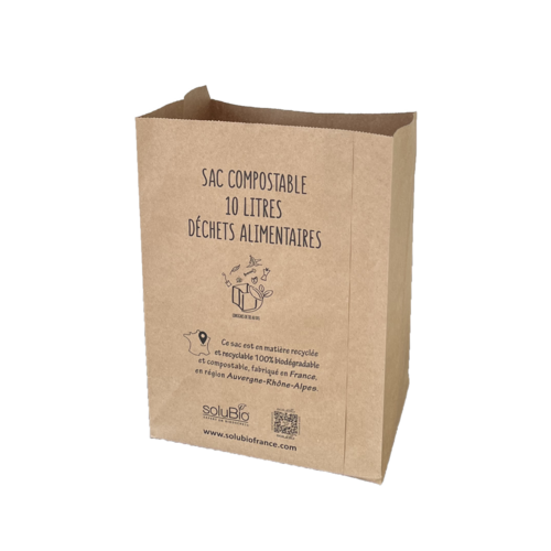 Sac kraft 10 L